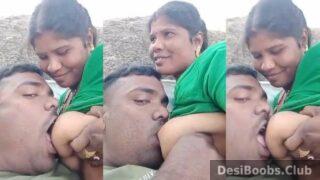 Mallu big boobs sucking of milf bhabhi by lover