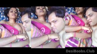 Desi sali big boobs sucked by jija (UP scandal)
