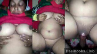 Bengali aunty boobs pressed and pussy fucked!