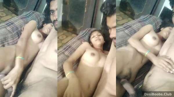 Marathi Sleeping Porn - Marathi boobs girl takes lover's cock in pussy | 18+ xxx bf