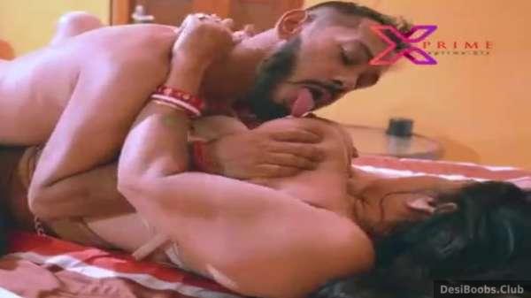 Indian big boobs sucking and pressing sex of milf bhabhi - bf