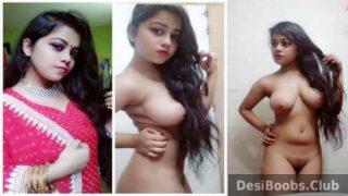 Indore TikTok girl saree strip tease and big boobs show