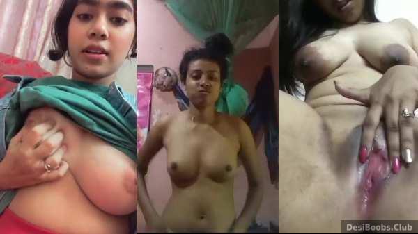 Indian Show Boobs - 3 Nude girls Indian big boobs show in hot selfie video