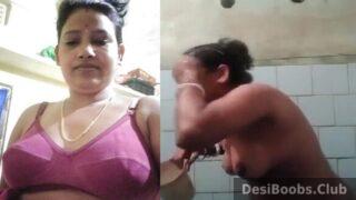 Hot big boobs bangladeshi nude bath selfie video