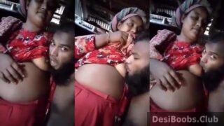 Dhaka village Muslim MILF big boobs sucked by lover