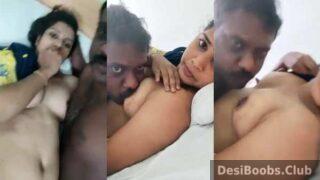 Tamil Nadu wife boob sucking sex tape with lover leaked