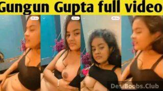 Gungun Gupta viral video having video sex chat with BF