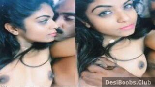 Mature desi man pressing boobs of randi