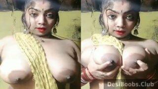 Big tits video of sexy Bhojpuri actress