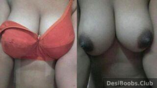 Massive big tits of sexy Indian college girl