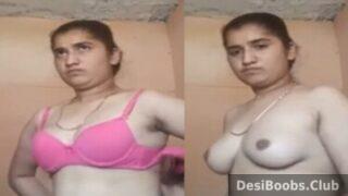 Sexy Haryanvi bhabhi with big milky tits